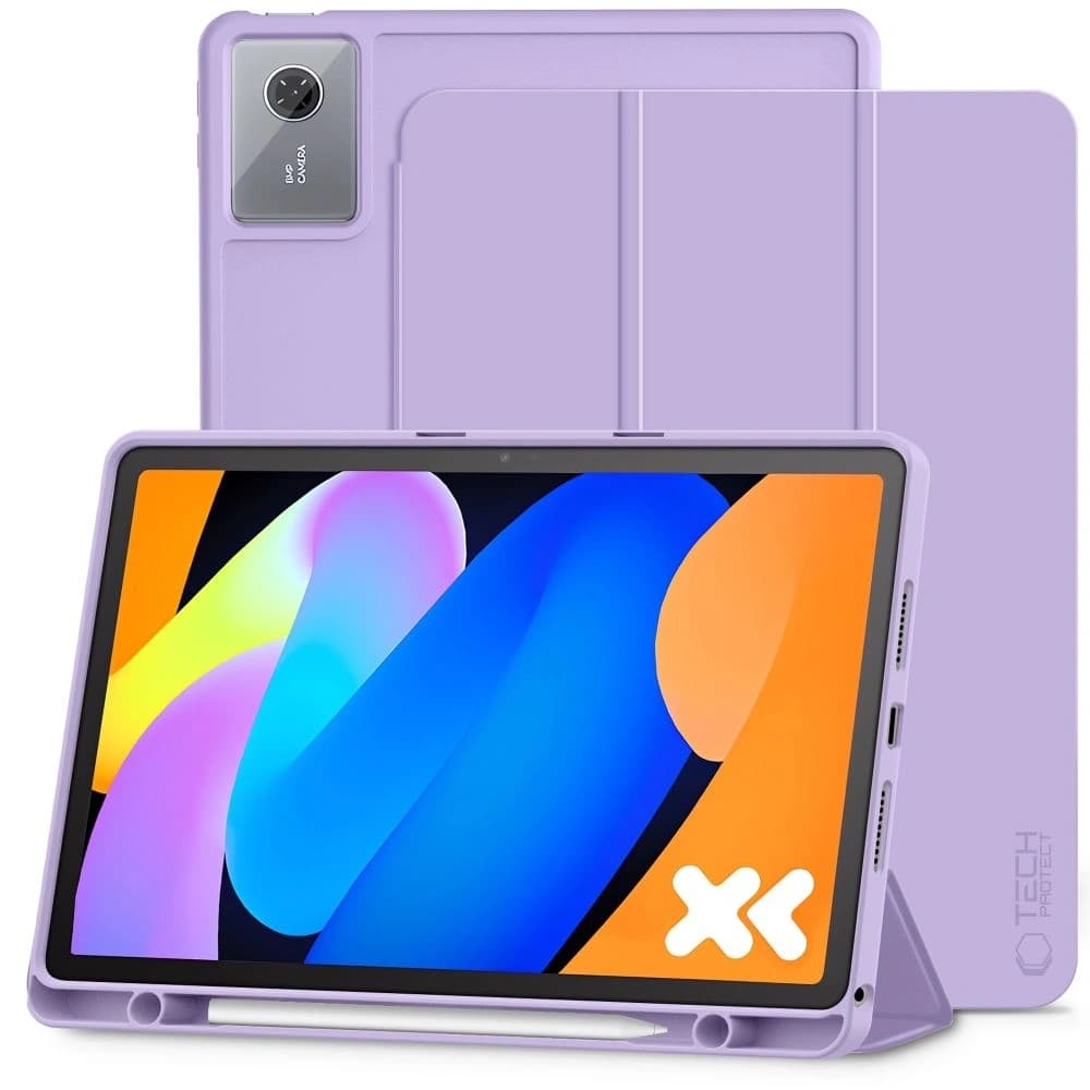 Tech-Protect SmartCase Pen Lenovo Idea Tab 11.0 TB-336 Violett - 1