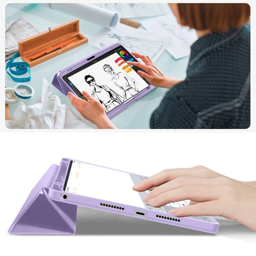 Tech-Protect SmartCase Pen Lenovo Idea Tab 11.0 TB-336 Violett - 12
