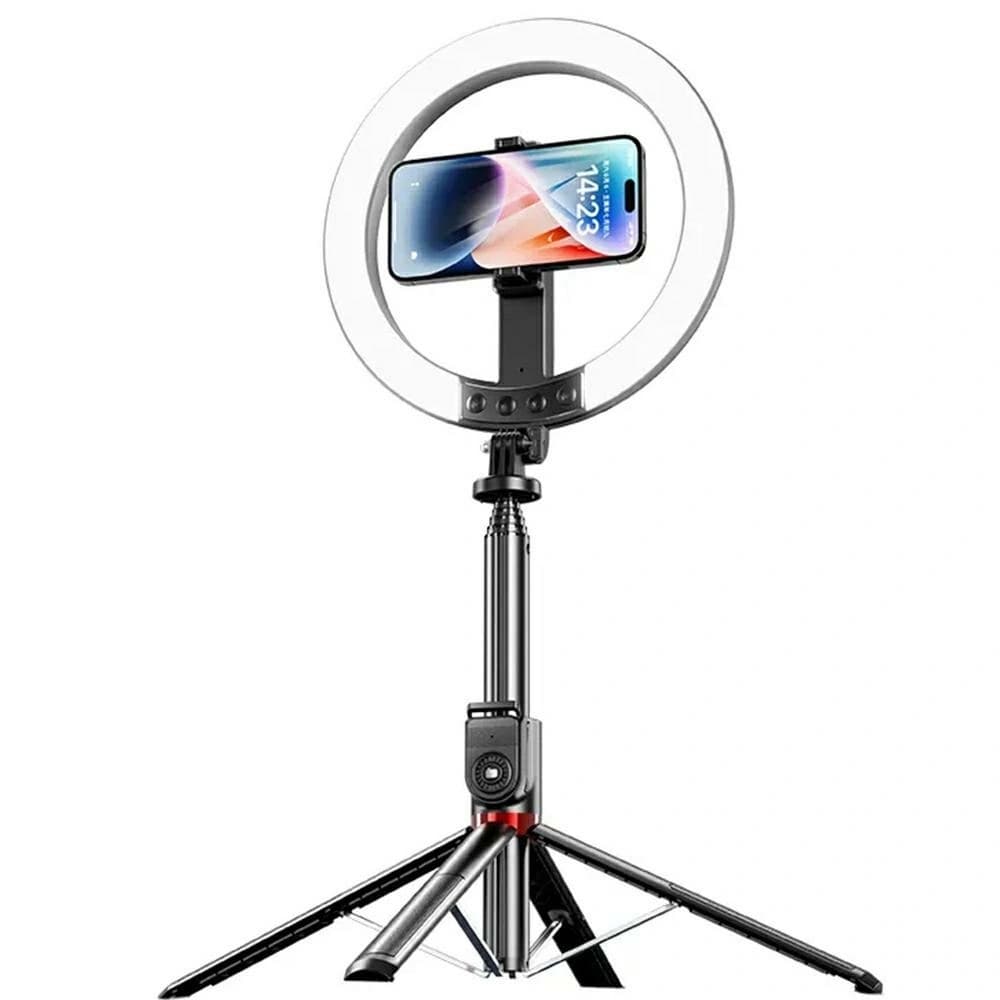 USAMS ZB323 Phone Holder with Light 10-inch 1200mAh 2.3m black - 1