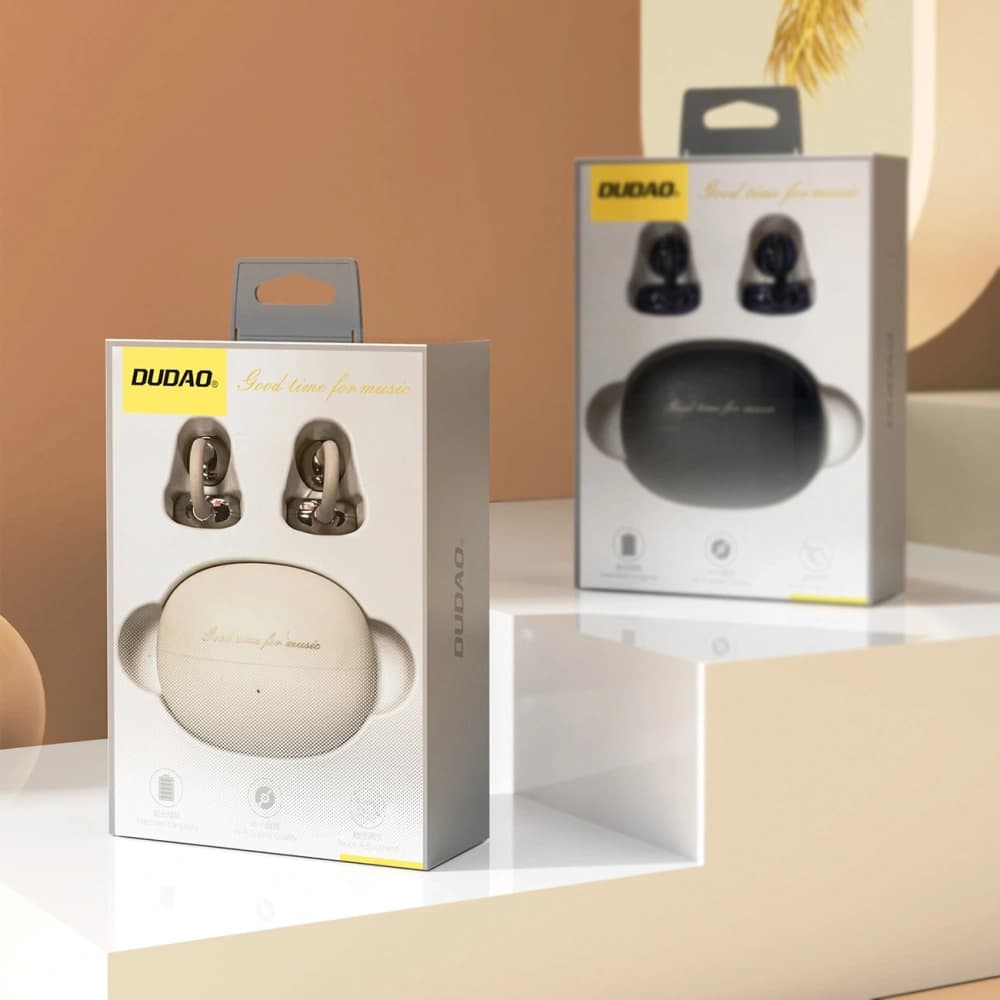 Dudao U20 TWS Offene Ohr Drahtlose Ohrhörer Bluetooth 5.4 schwarz - 6