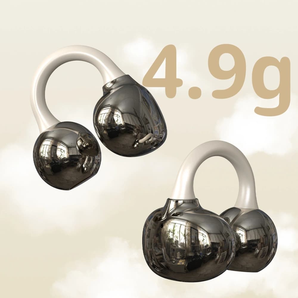 Dudao U20 TWS Offene Ohr Drahtlose Ohrhörer Bluetooth 5.4 schwarz - 2