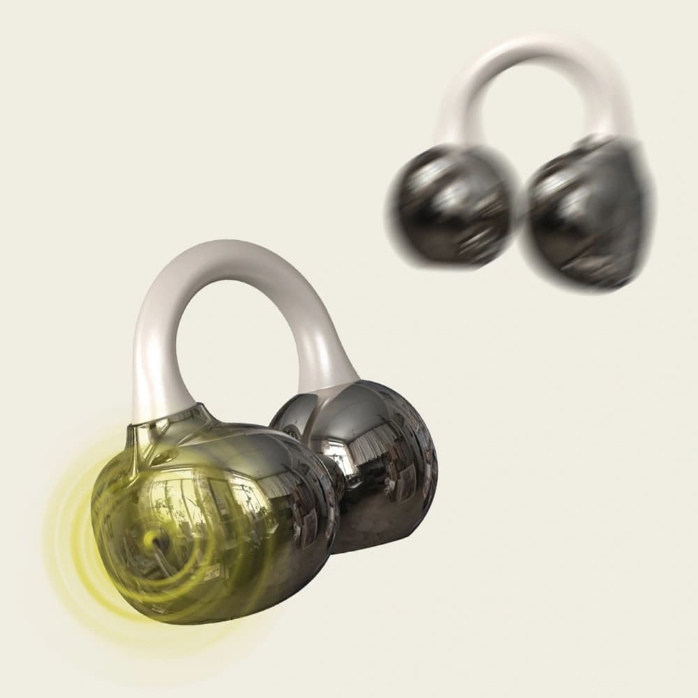 Dudao U20 TWS Offene Ohr Drahtlose Ohrhörer Bluetooth 5.4 schwarz - 8