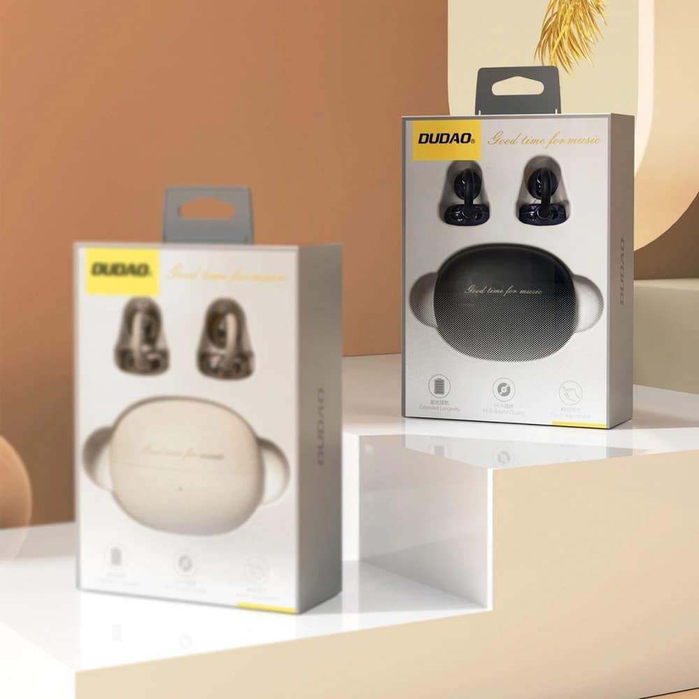 Dudao U20 TWS Offene Ohr Drahtlose Ohrhörer Bluetooth 5.4 schwarz - 9