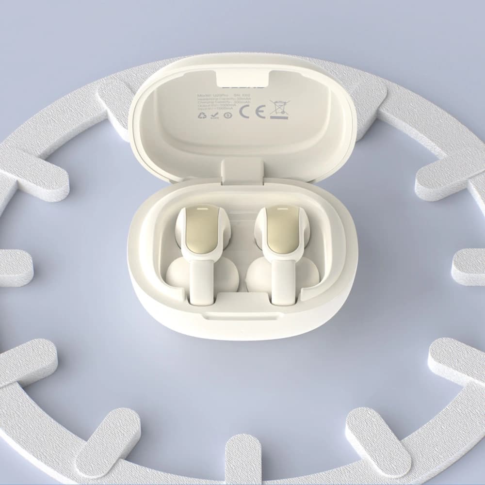 Dudao U20 Pro Offene Ohr Drahtlose Ohrhörer TWS Bluetooth 5.4 Weiß - 4