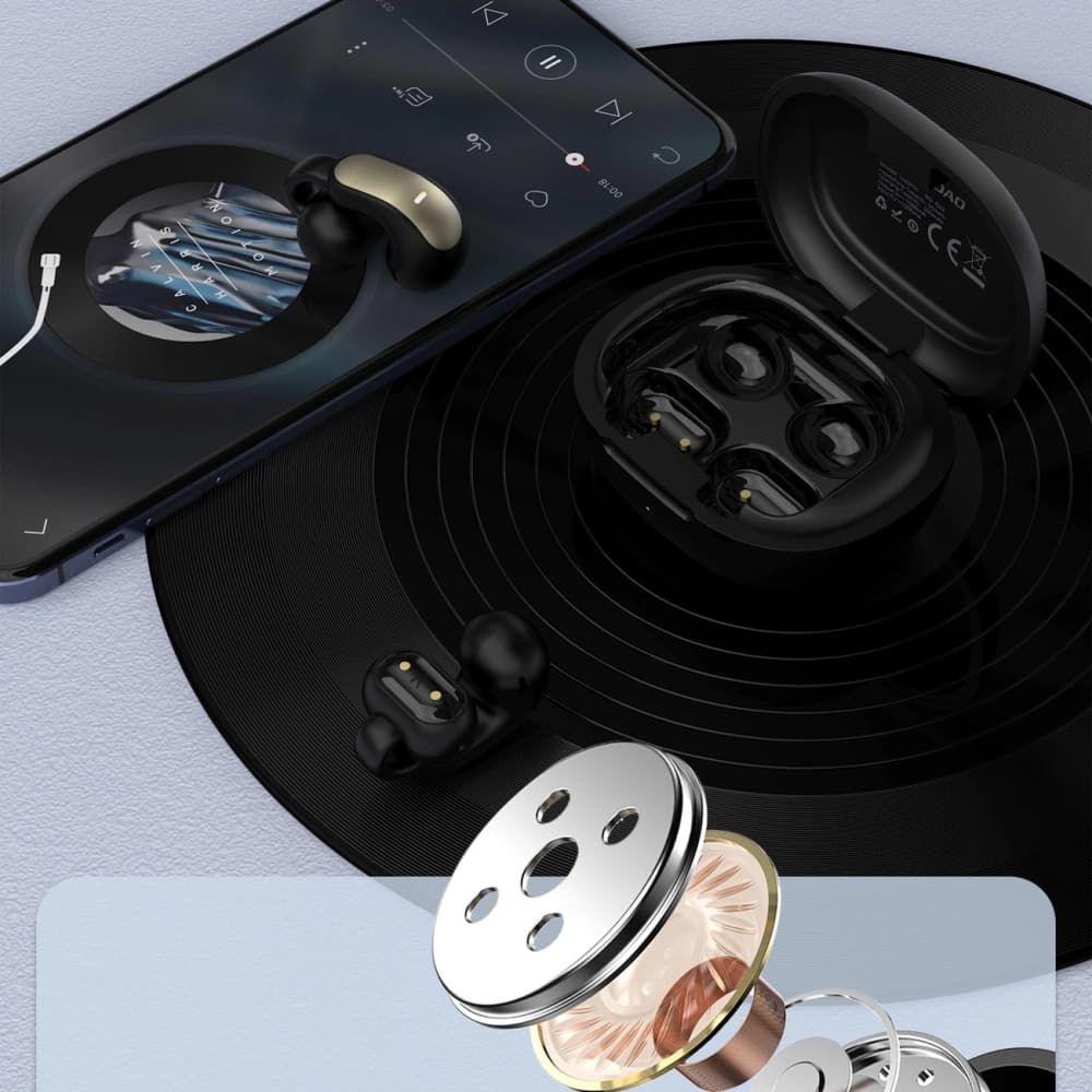 Dudao U20 Pro Open Ear Wireless Earbuds TWS Bluetooth 5.4 Black - 3