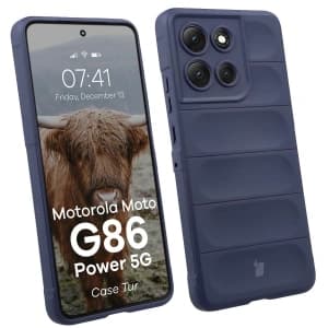 Bizon Case Tur Motorola Moto G86 Power 5G marineblau