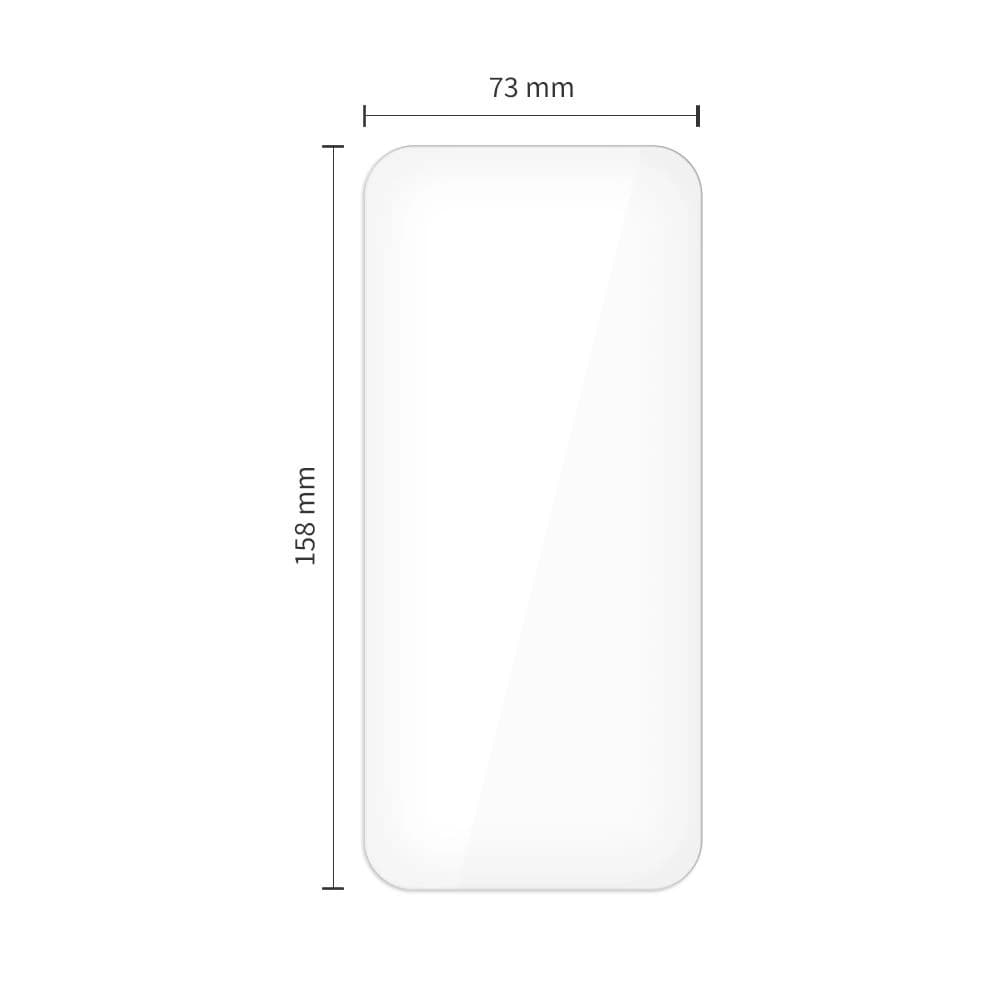 Tech-Protect Easy Set+ Samsung Galaxy S25 FE Clear [2+1 PACK] - 2