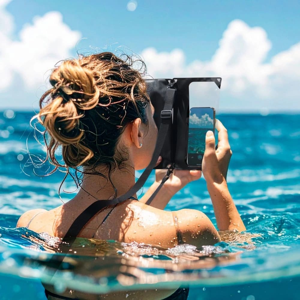 Spigen A640 Universal Waterproof Case Crossbag Black - 6