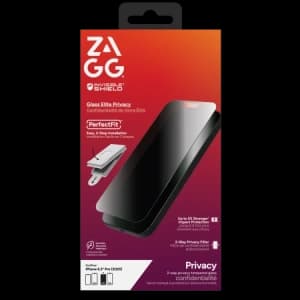 ZAGG Invisibleshield Glass Elite Privacy Apple iPhone 17 Pro