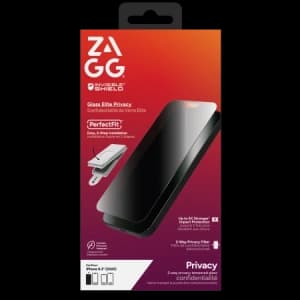 ZAGG Invisibleshield Glass Elite Privacy Apple iPhone 17
