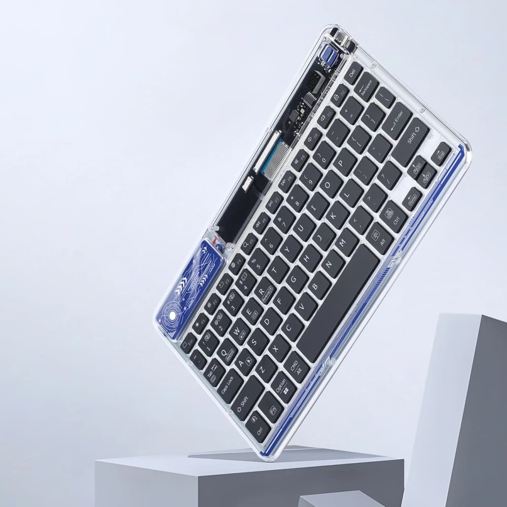 Dux Ducis Keyboard (CK Series) wireless for laptop/tablet/phone transparent - 3