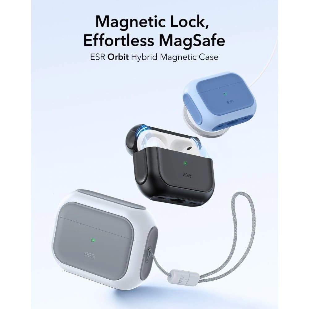 ESR Orbit HaloLock MagSafe Apple AirPods Pro 3 Weiß - 2
