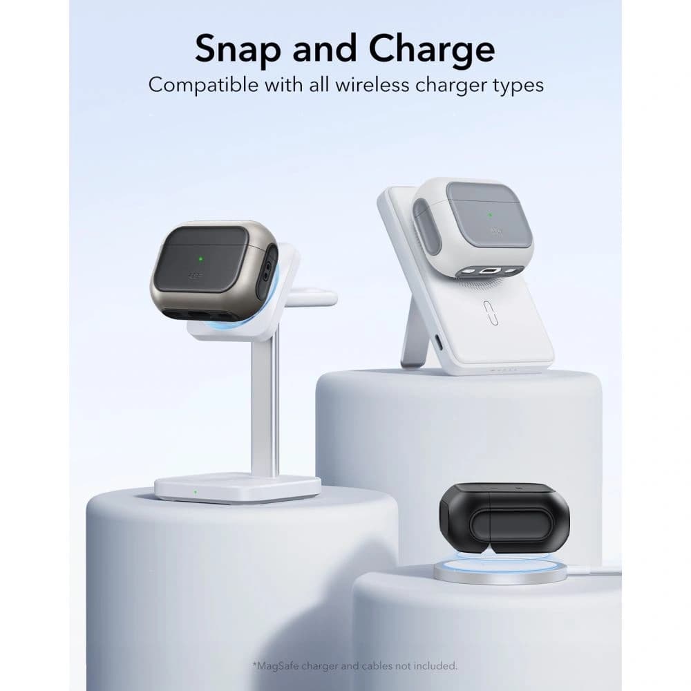 ESR Orbit HaloLock MagSafe Apple AirPods Pro 3 Weiß - 3