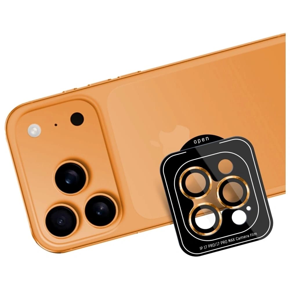 3MK Lens Protection Pro Apple iPhone 17 Pro / 17 Pro Max orange - 5