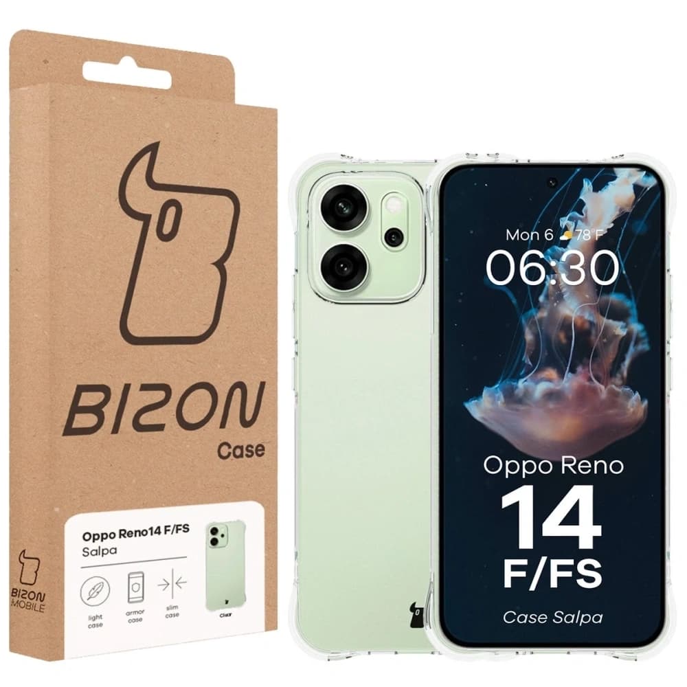 Bizon Case Salpa Oppo Reno 14 F / 14 FS klar - 7