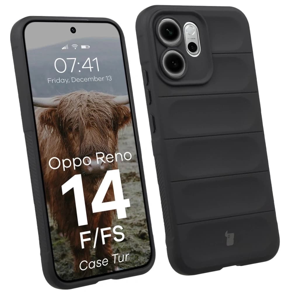 Bizon Case Tur Oppo Reno 14 F / 14 FS black - 1