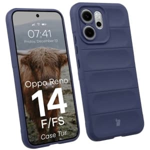 Bizon Case Tur Oppo Reno 14 F / 14 FS navy blue