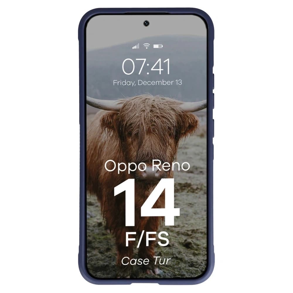 Bizon Case Tur Oppo Reno 14 F / 14 FS navy blue - 5