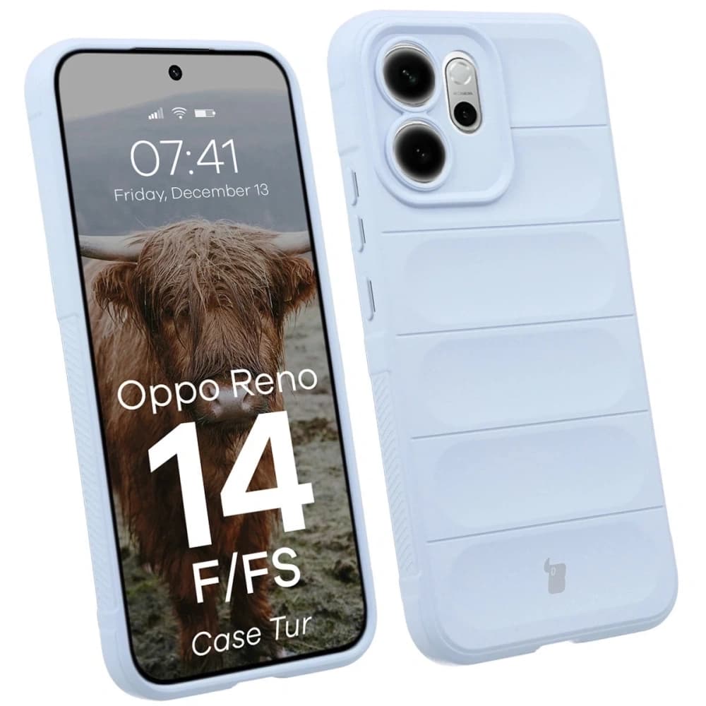 Bizon Case Tur Oppo Reno 14 F / 14 FS light blue - 1