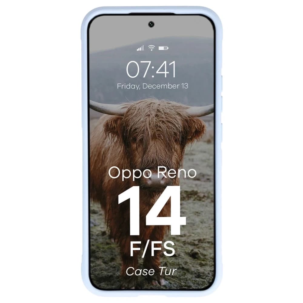 Bizon Case Tur Oppo Reno 14 F / 14 FS light blue - 5
