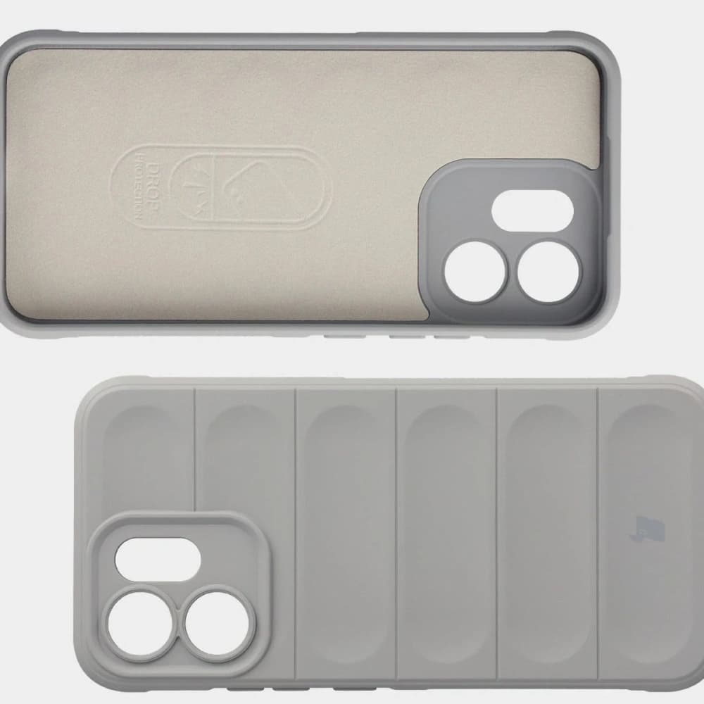 Bizon Case Tur Oppo Reno 14 F / 14 FS light grey - 6