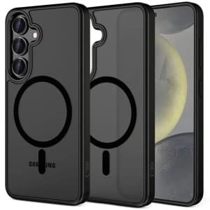 Tech-Protect MagMat MagSafe Samsung Galaxy S25 FE Matte Black