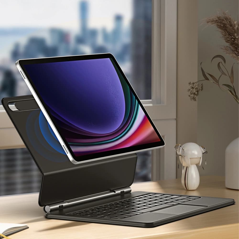Dux Ducis Tastatur MK Serie Bluetooth Samsung Galaxy Tab S9+ Plus / S8+ Plus / S7+ Plus schwarz - 8