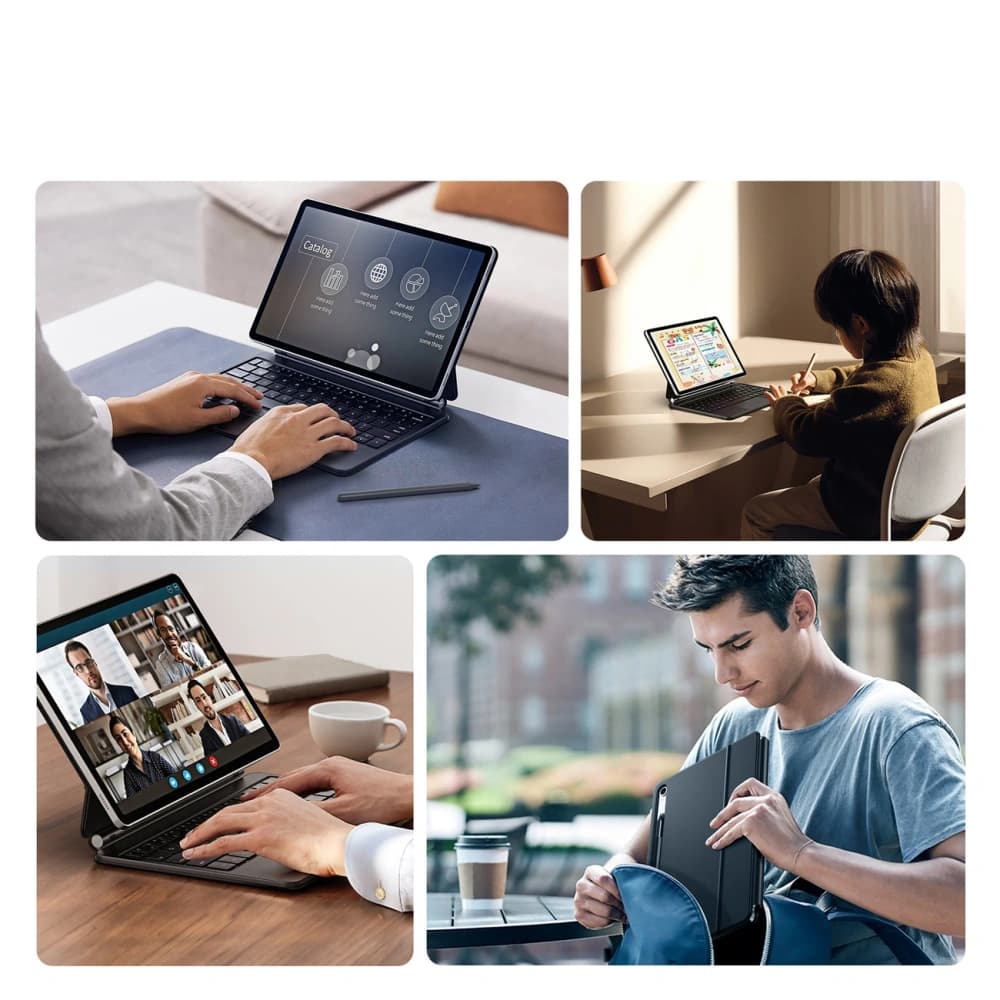 Dux Ducis Keyboard MK Series Bluetooth Samsung Galaxy Tab S9 / S8 / S7 black - 6