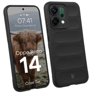 Pancerne etui Bizon Case Tur do Oppo Reno 14 czarne