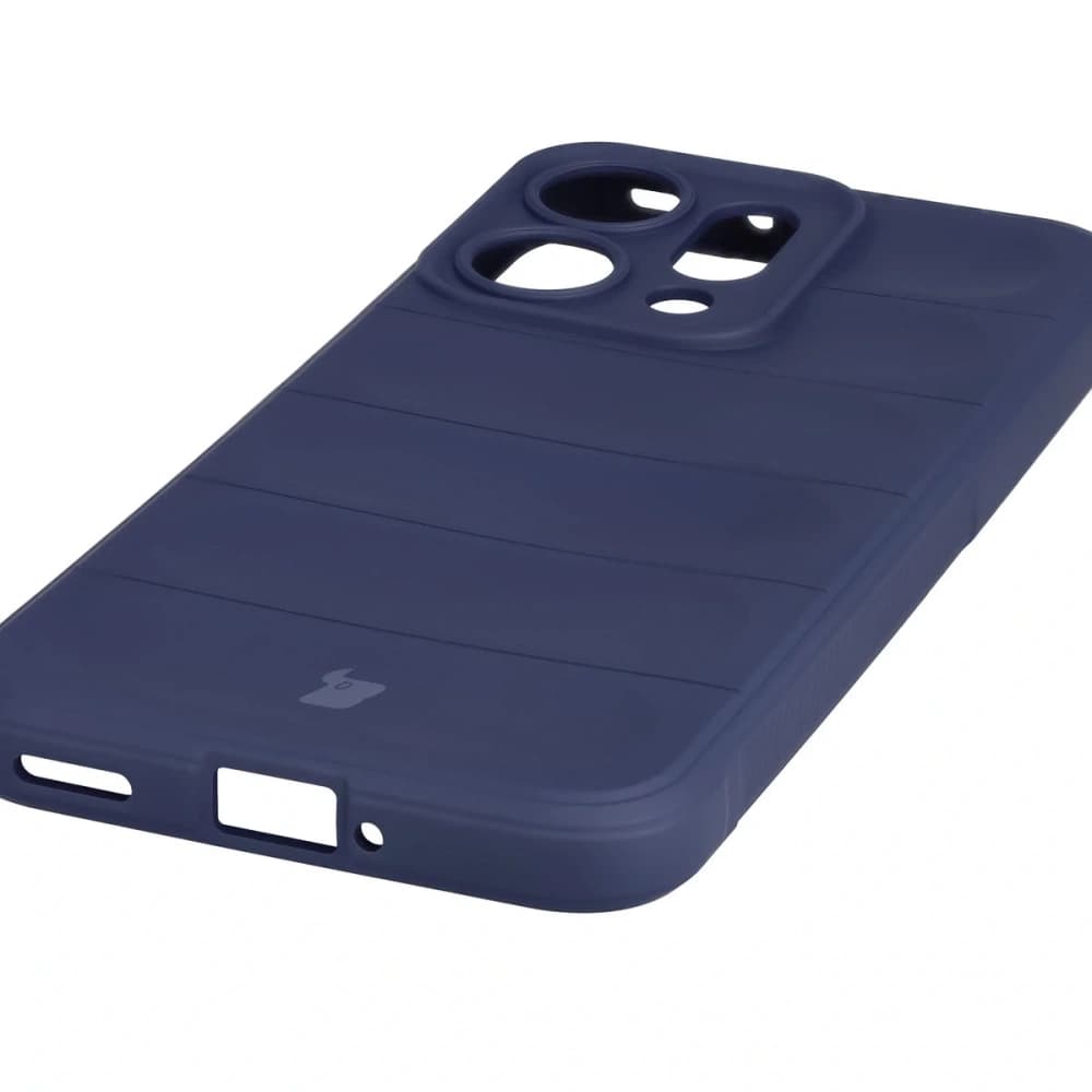Pancerne etui Bizon Case Tur do Oppo Reno 14 granatowe - 3