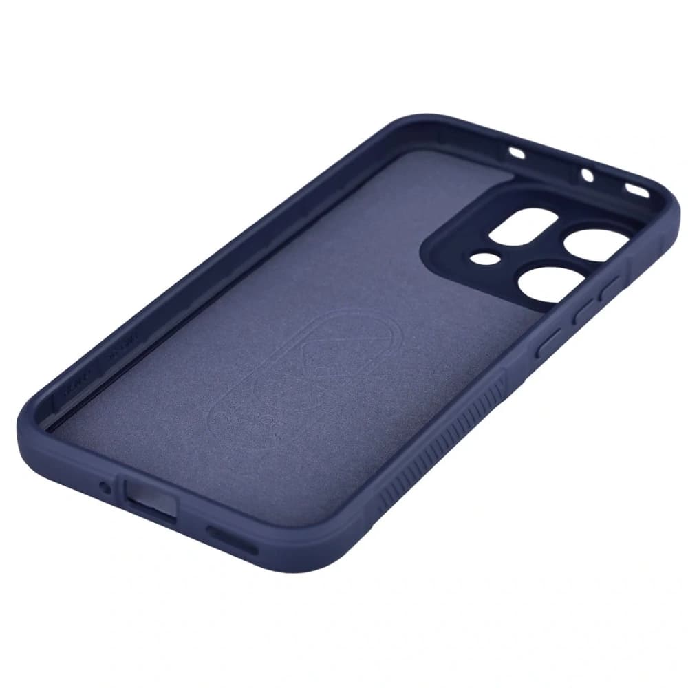 Pancerne etui Bizon Case Tur do Oppo Reno 14 granatowe - 4