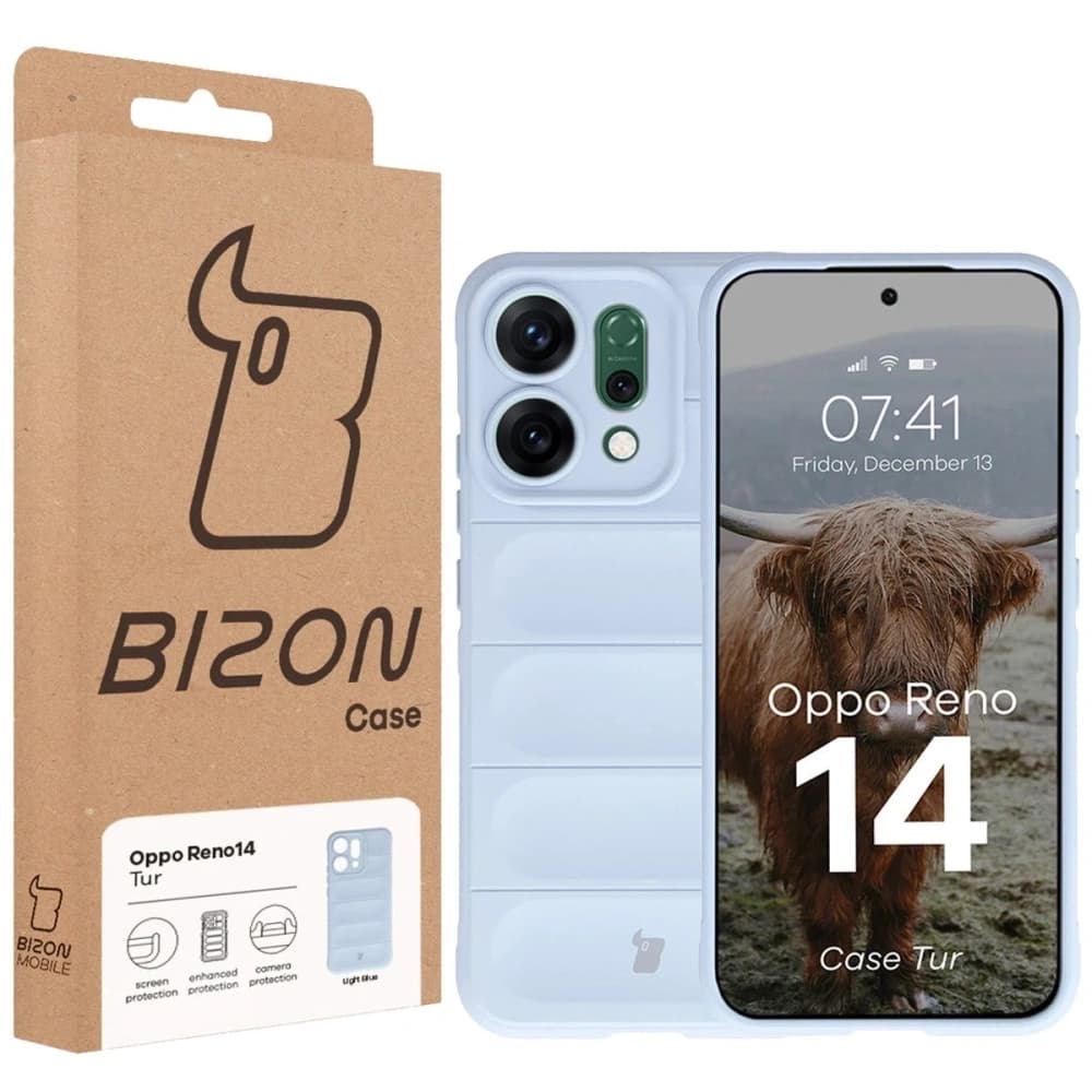 Bizon Case Tur Oppo Reno 14 light blue - 8