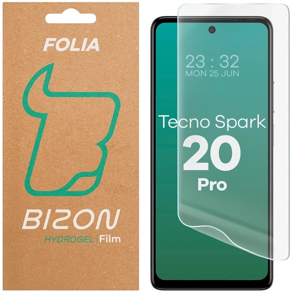 Bizon Glass Hydrogel Front Tecno Spark 20 Pro - 1