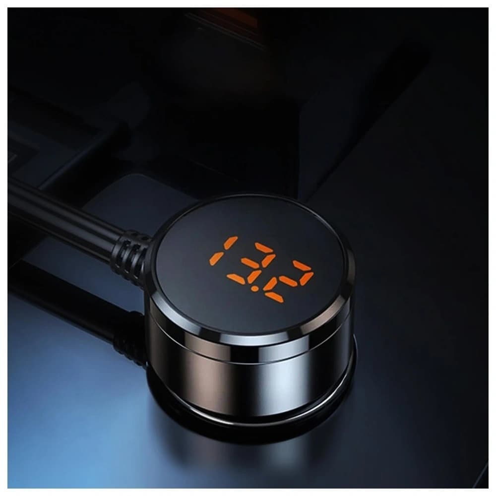 3MK Car Power Splitter 120W PD QC PPS 3xUSB-A, USB-C, 3xDC black - 5