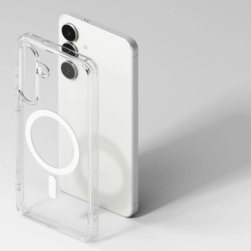 Ringke Fusion Magnetic MagSafe Samsung Galaxy S25 FE Clear - 4
