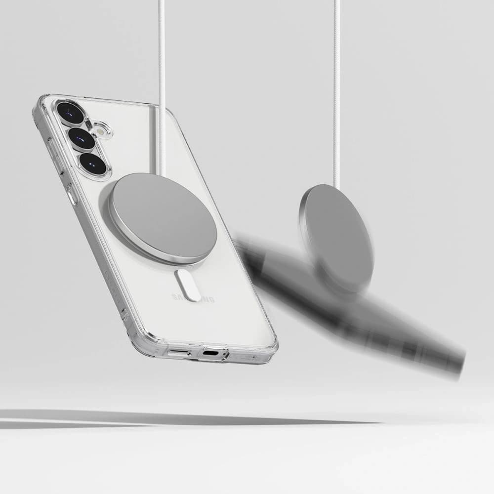 Ringke Fusion Magnetic MagSafe Samsung Galaxy S25 FE Clear - 6