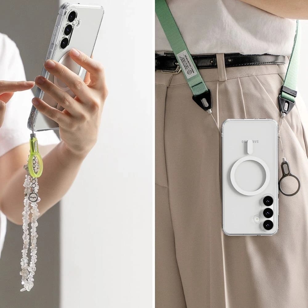 Ringke Fusion Magnetic MagSafe Samsung Galaxy S25 FE Clear - 7