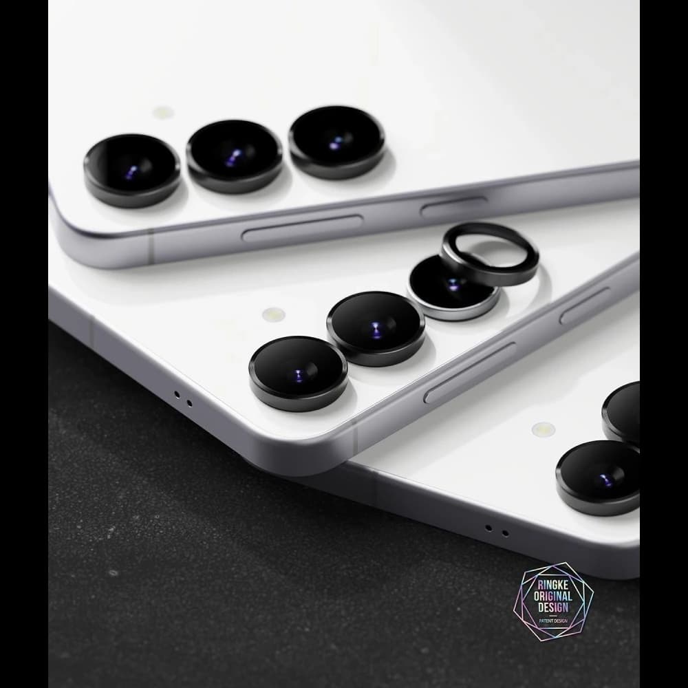 Ringke Camera Frame Protector Samsung Galaxy S25 FE Black [2 PACK] - 6