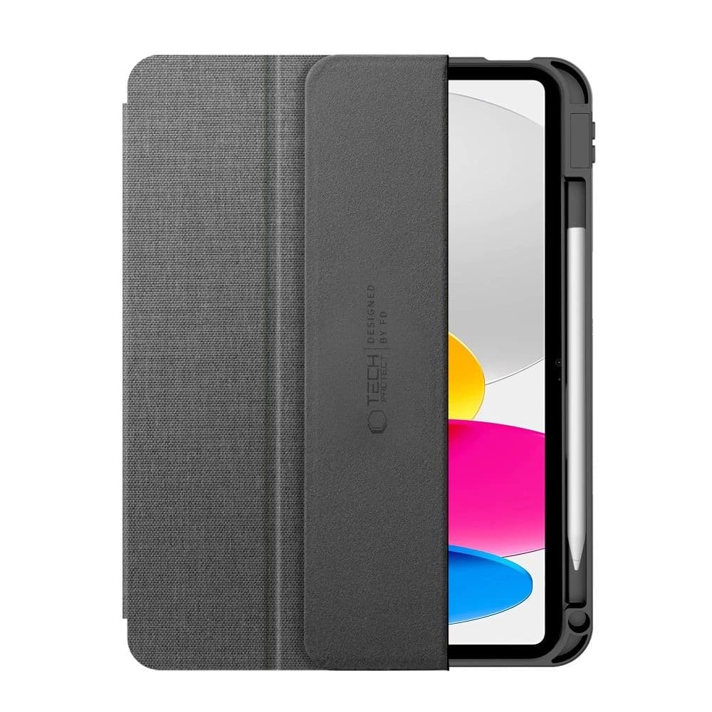 Tech-Protect SmartCase Pen Canvas Apple iPad 10,9" 2022 / 11" 2025 Anthrazitgrau - 4