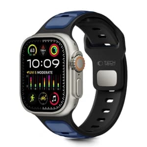 Tech-Protect IconBand Linie Apple Watch 8 / 9 / 10 / 11 / SE / Ultra 44/45/46/49mm Schwarz/navy