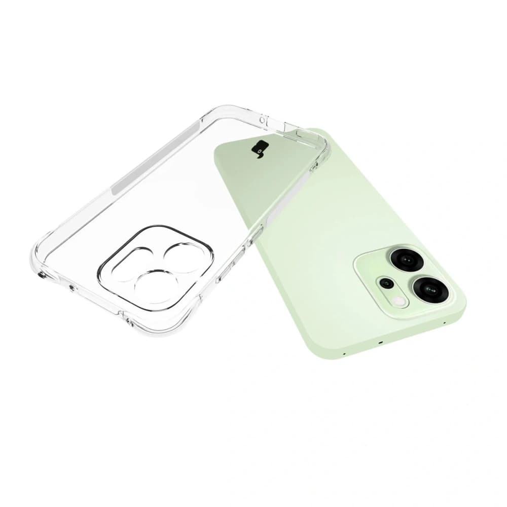 Bizon Case Clear Pack case + 2x screen film Oppo Reno 14 F / FS - 5