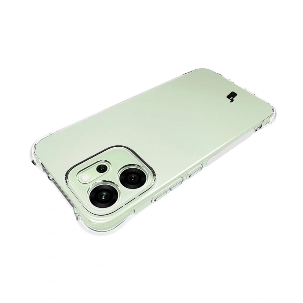 Bizon Case Clear Pack case + 2x screen film Oppo Reno 14 F / FS - 6