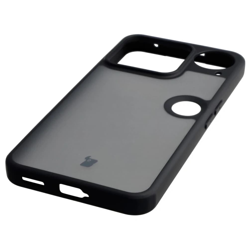 Bizon Case Angelo Nothing Phone (3) rauchig mit schwarzem Rahmen - 5