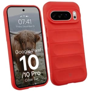 Bizon Case Tur Google Pixel 10 / 10 Pro rot