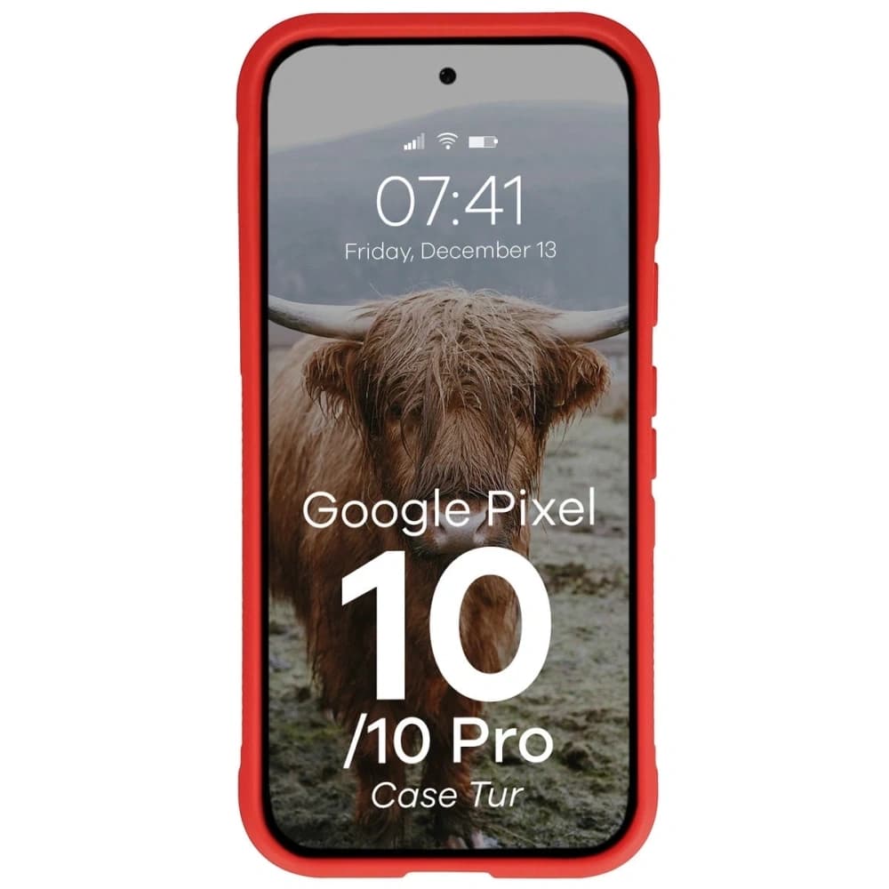 Bizon Case Tur Google Pixel 10 / 10 Pro rot - 5