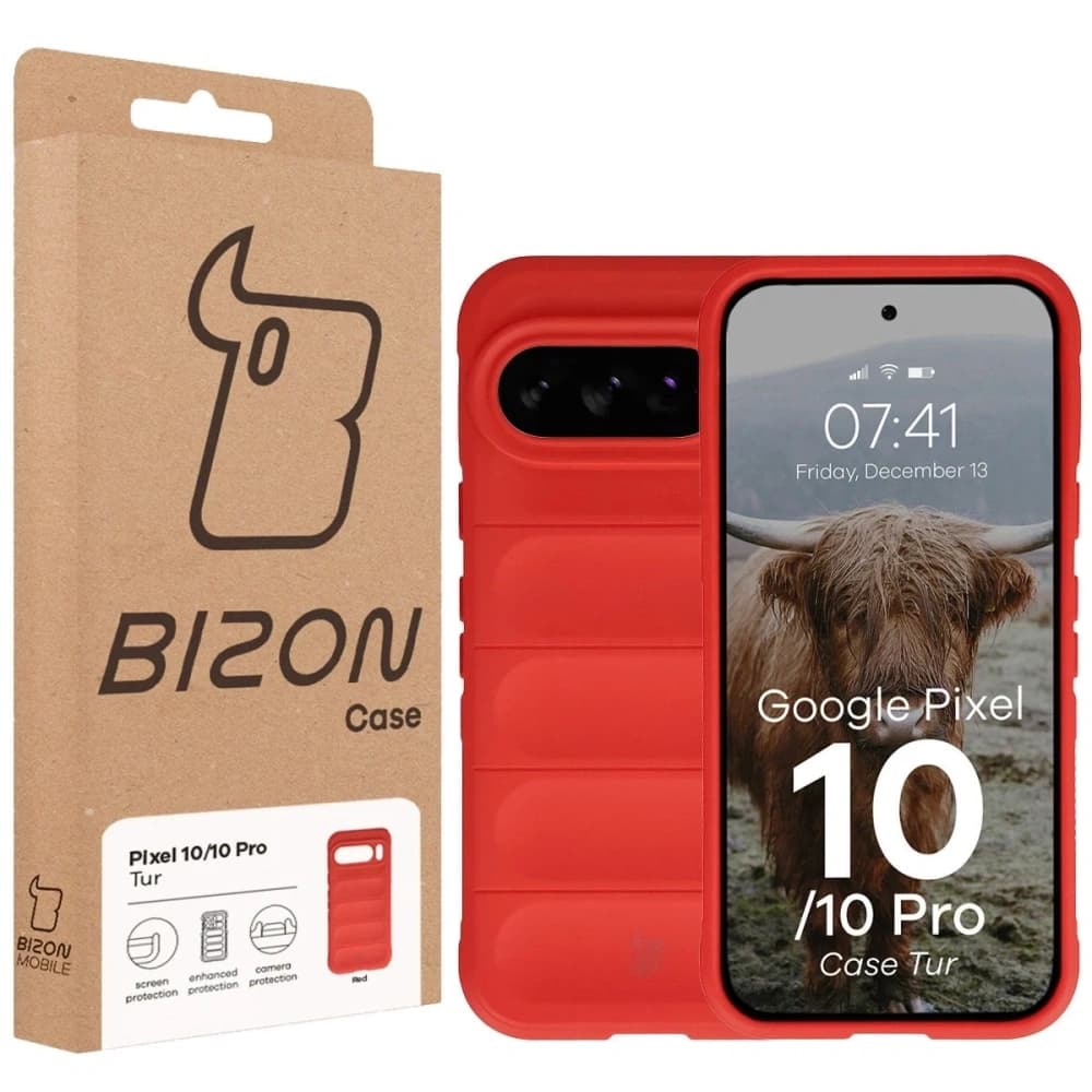 Bizon Case Tur Google Pixel 10 / 10 Pro rot - 8