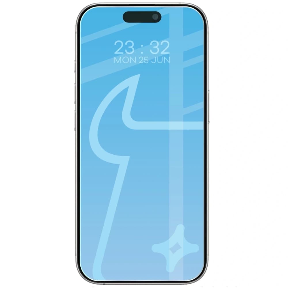 Bizon Glass Clear Duo iPhone 17 / 17 Pro / 16 Pro [2 PACK] - 3