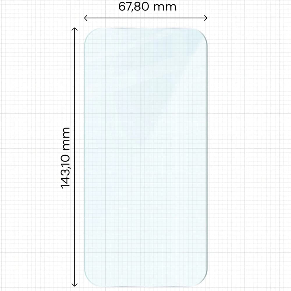 Bizon Glass Clear Duo iPhone 12 / 12 Pro [2 PACK] - 2