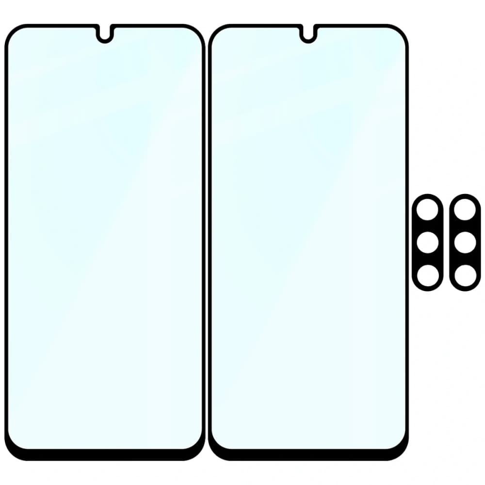Bizon Edge Pack 2x screen glass + camera glass Samsung Galaxy A17 5G - 6