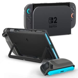 Spigen Nano Pop NintenSwitch 2 Black Sesame